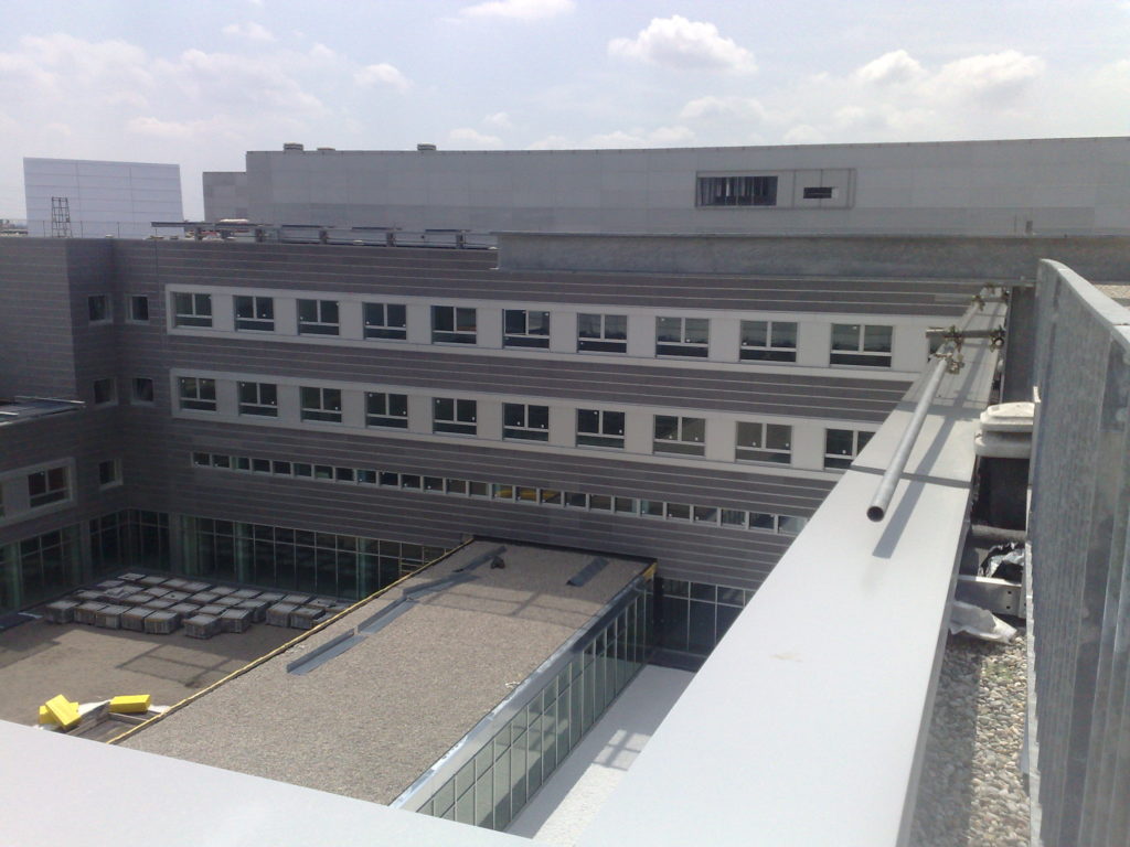 ospedale di legnano, vista dall'alto