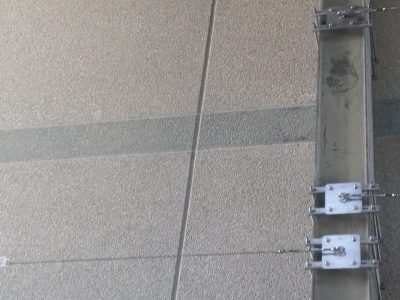 lavori lineasikura, dettaglio di aggancio