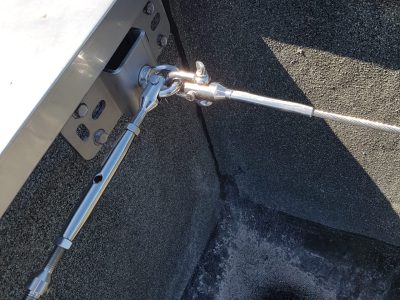aggancio per linee vita e sistemi anticaduta dall'alto