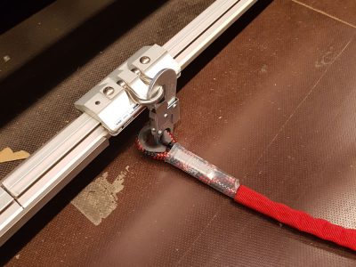 linee vita lineasikura, particolare di aggancio