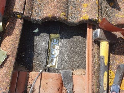Installazione impianto anticaduta su edificio residenziale a Parma