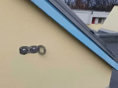 linee vita e impianto anticaduta su edificio scolastico a Brescia